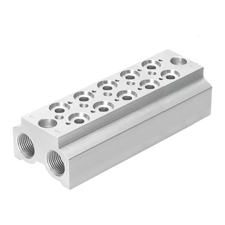 Festo Manifold Block CPE10-3/2-PRS-1/4-5-NPT CPE10-3/2-PRS-1/4-5-NPT